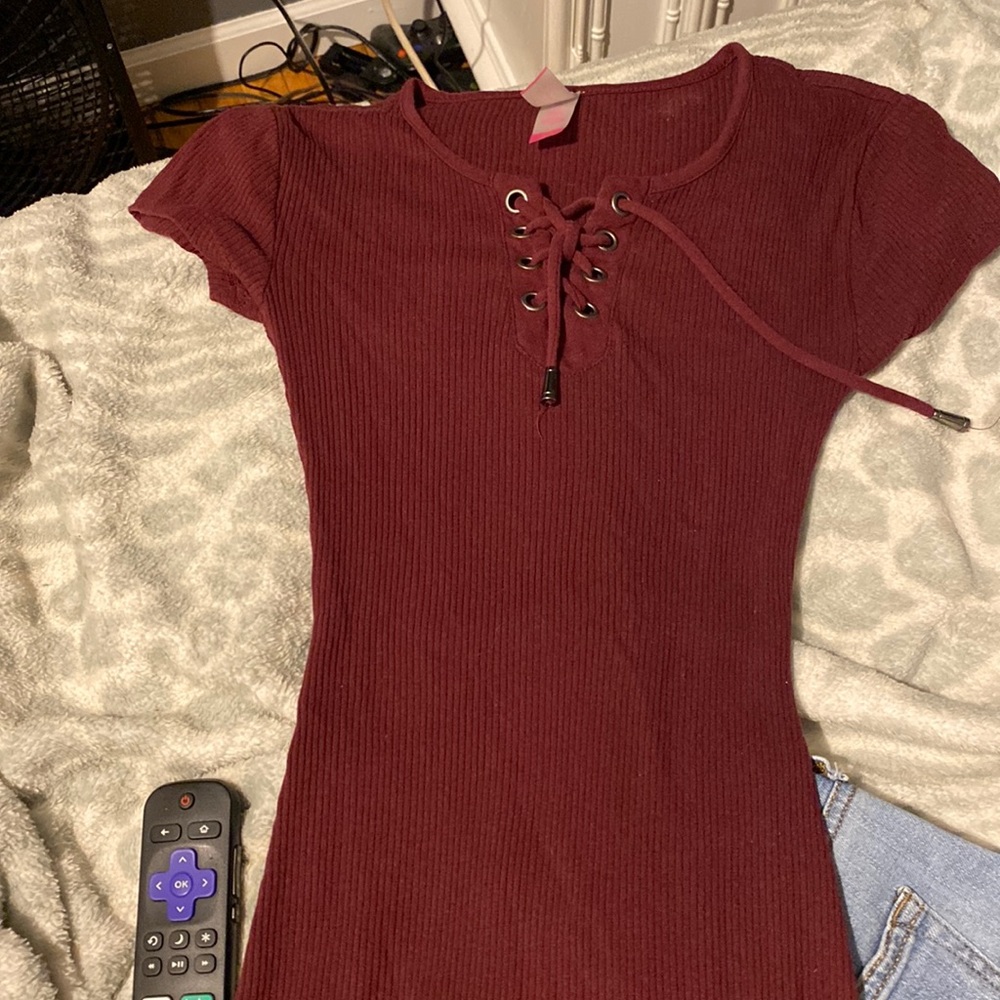 Wore one time size small . Shirt dress